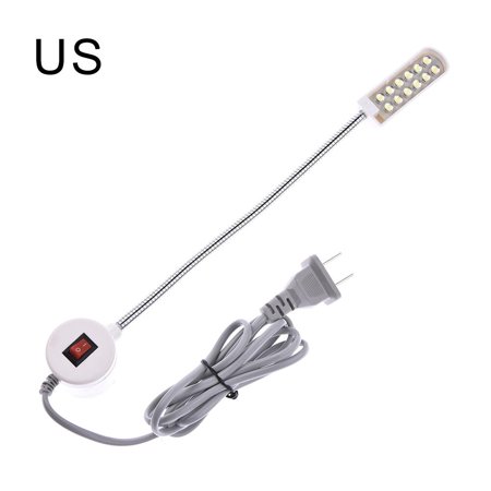

Younar Sewing Machine Led Clothing Lights Lighting Work Lights Energy-Saving Lamps Working Gooseneck Lamp With Magnets Industrial Lights 12Led