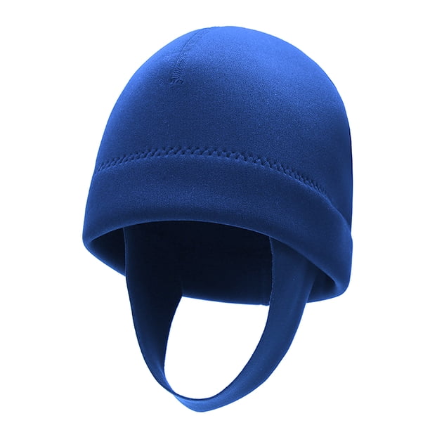 Sombrero Gorro de neopreno de 2mm para esnórquel, protección UV, capucha de buceo cálida, gorro de neopreno para esnórquel, natación, surf, kayak Irfora Sombrero