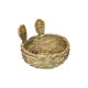 thumbnail image 1 of Cestas de Regalo de Dulces de Pascua Cesta de Almacenamiento Tejida en Forma de Oreja de Conejo Organizador de Paja Natural para Regalos de Dulces Juguetes Baño de Guardería Cestas Decorativas para El, 1 of 6