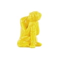 thumbnail image 1 of Sitting Buddha Figurine With Head Resting on Knee Yellow - Benzara, 1 of 2