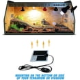 thumbnail image 2 of 5W Reptile Heating Mat, tapete calefactor ajustable para terrarios con control de temperatura para reptiles: tortugas, serpientes, lagartijas, geckos, arañas - Aquarium Sa, 2 of 5