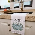 thumbnail image 3 of 2 Pack Fall Theme Kitchen Towels - Microfiber Dish Drying Towels Seasonal Hand Towels, 3 of 4