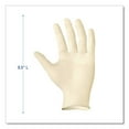 thumbnail image 4 of Boardwalk BWK310XLCT 5 mil Powder-Free Synthetic Examination Vinyl Gloves - X-Large, Cream (1000/Carton), 4 of 7