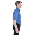 thumbnail image 3 of 8977 UltraClub Men's Whisper Twill Short-Sleeve Plain Dress Shirt, 3 of 3