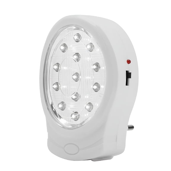 HIBIBUD 13 LED Rechargeable Home Emergency Light Automatic Power Failure Outage Lamp, Emergency LED Light, Home Lamp