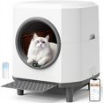 thumbnail image 1 of CABZOON Caja de arena autolimpiante automática para gatos 90 L con WiFi, 1 of 9