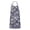 Pioneer Flower Floral-1, variant on Pioneer Flower Floral Print Pattern Apron for Women and Men, Cotton Linen Waterproof with Pockets, Adjustable, 33x27 Inch for Kitchen, Gardening, BBQ, Salon