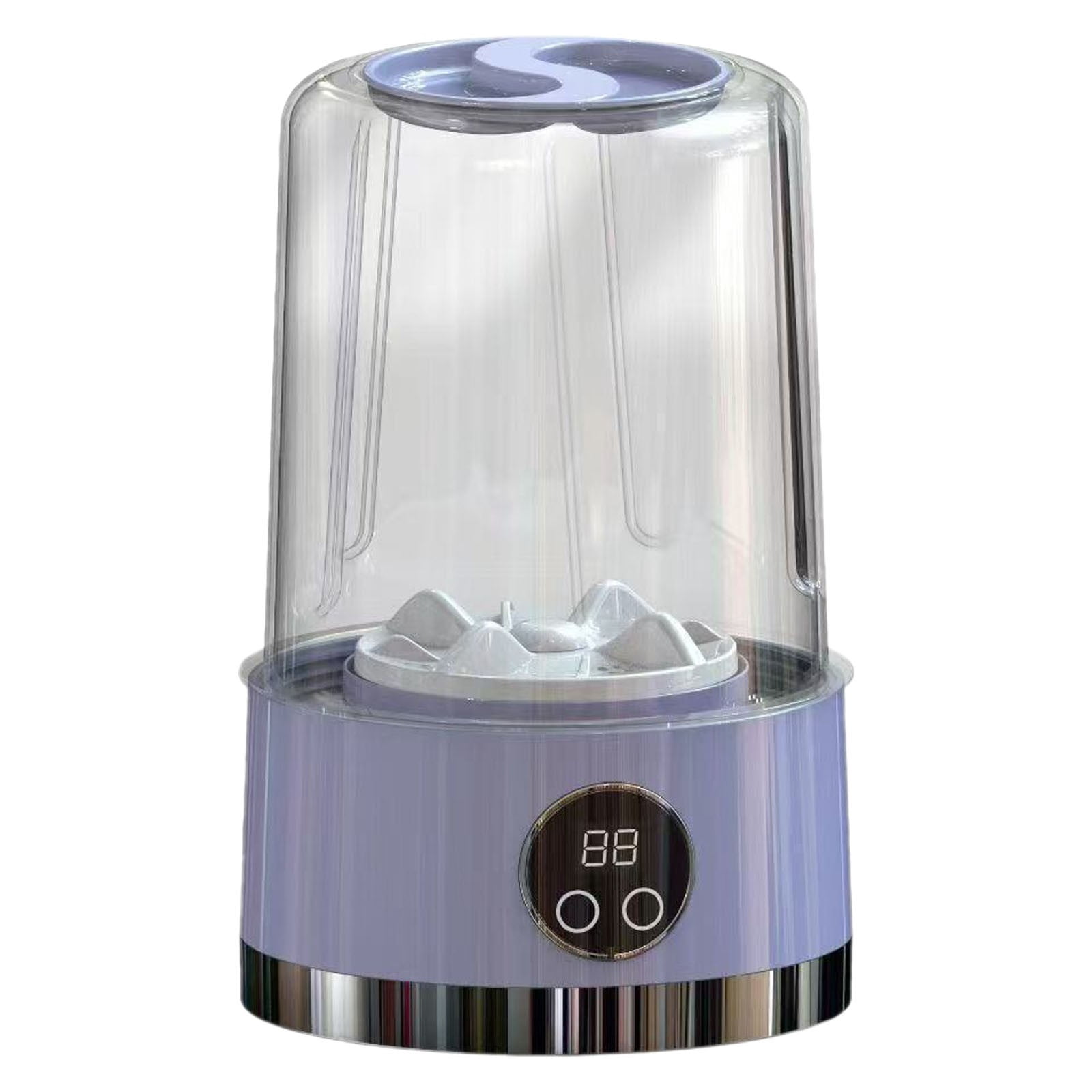 2026 Upgraded Portable Mini Washing Machine, Rechargeable Underwear Washer with USB Charging, Deep Clean Pulsator for Socks, Baby Clothes, Travel, Dorm, Apartment & RV Use, Purple