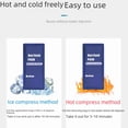 thumbnail image 3 of Athletic Cold & Heat Therapy Wrap: Adjustable Bindable Ice Pack for Ankle, Knee Support - Ideal for Sports Injury Recovery, Pain Relief, Fitness Massage - Small Universal Size (23X13CM, 250G) -, 3 of 5