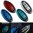 thumbnail image 6 of Soft TPU Leather Car Key Fob Cover for Nissan Qashqai Versa Leaf, 6 of 8
