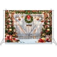 thumbnail image 1 of Mistaha Christmas Theme Photography Backdrop Cloth 2.1 * 1.5m - Choose from Various Models W-4978, Polyester Fiber Material, Holiday Photo Background for Festive Shoots, 1 of 6