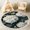 Color 2, variant on Washable Non Slip 3ft Round Rug, Blue Brick Wall Rough Surface Circle Area Rugs with Tassels Carpet for Nursery Bedroom Living Room Playroom Tent rug Tent Castle