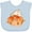 Blue, variant on Inktastic Cute Hermit Crab on Beach Boys or Girls Baby Bib
