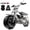 Gray, variant on FRP Enhanced Package GMB100 Gas Powered Mini Dirt Bike 99CC for Teens and Adults, 28MPH off Road Motorcycle, Weight Support up to 220 lbs - Red