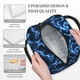 thumbnail image 3 of Fotbe Blue Lightning Bolsa de Almuerzo con Estampado, Lonchera Aislada, Contenedor de Comida Reutilizable Tipo Cooler a Prueba de Fugas, 3 of 6