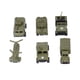 thumbnail image 2 of Modelo de vehículos militares, modelo de automóvil militar a escala 1:64, camión cisterna, modelos de automóviles, estándares líderes en la industria, 2 of 14