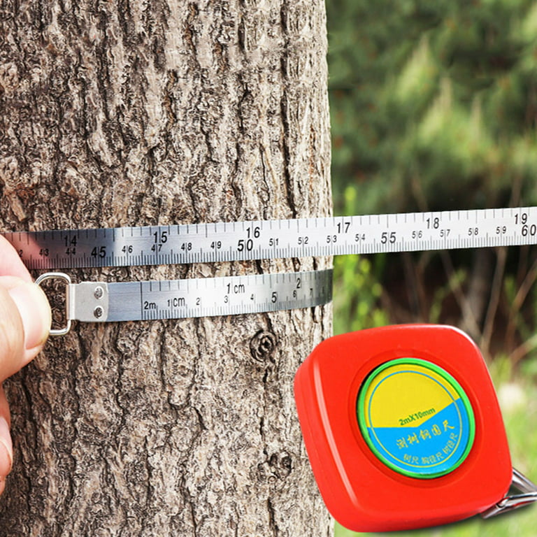 TONKBEEY Metal Diameter Tape for Logging, Trees, Pipes- Use for Measuring  Cylindrical Objects - (Pipe Tape, Tree Tape) Model