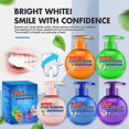 thumbnail image 4 of Baking Soda Toothpaste Stain Removal Teeth Cleaning Brightening Pump Toothpaste Cleaning Teeth 2023 New, 4 of 5