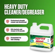 Spray Nine Heavy Duty Cleaner, Degreaser & Disinfectant for Home, Yard Equipment, Automotive & More - Refill for Spray Bottle 1 Gallon (Pack of 1) - 26801