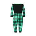 thumbnail image 6 of Txlixc Christmas Family Pajamas Matching Set, Letters Print Holiday PJs Sleepwear Loungewear for Men/Women/Kids/Baby, 6 of 10