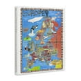 thumbnail image 4 of Stupell Industries Europe Animal Map Town & City Painting Gallery Wrapped Canvas Art Print Wall Art, 30 x 40, 4 of 8