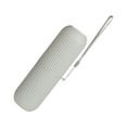thumbnail image 2 of Travel Toothbrush Case Portable Striped Mouth Cleaning Cup Toothpaste Toothbrush Storage Box, 2 of 8