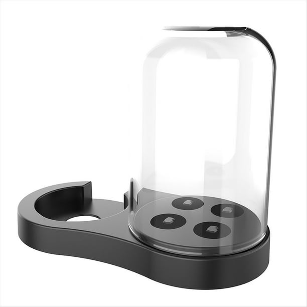 Soporte para Cepillos de Dientes Eléctricos OralB IO3, IO4, IO5, IO6, Soporte para Cabezales de Cepillo EB17 con Depósito para Polvo A
