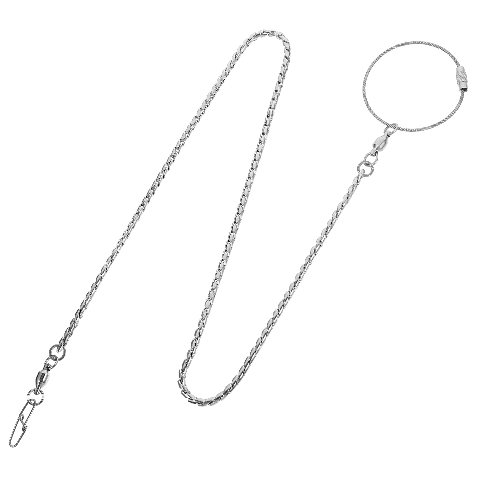 FOLOYORI Plated Silver Birds Foot Anklet Stainless Steel Durable Foot Ring Chain for Parrot and Pet Use