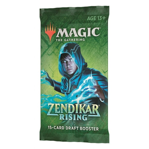 Magic the Gathering Zendikar Rising Draft Booster Pack - 15 Cards