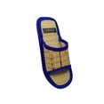 thumbnail image 4 of Quickkshop Natural Korai Grass Mat Eco-Friendly Slider For Women & Girl | Osho Slipper Stylish Comfortable Lightweight (Blue, numeric_9), 4 of 4