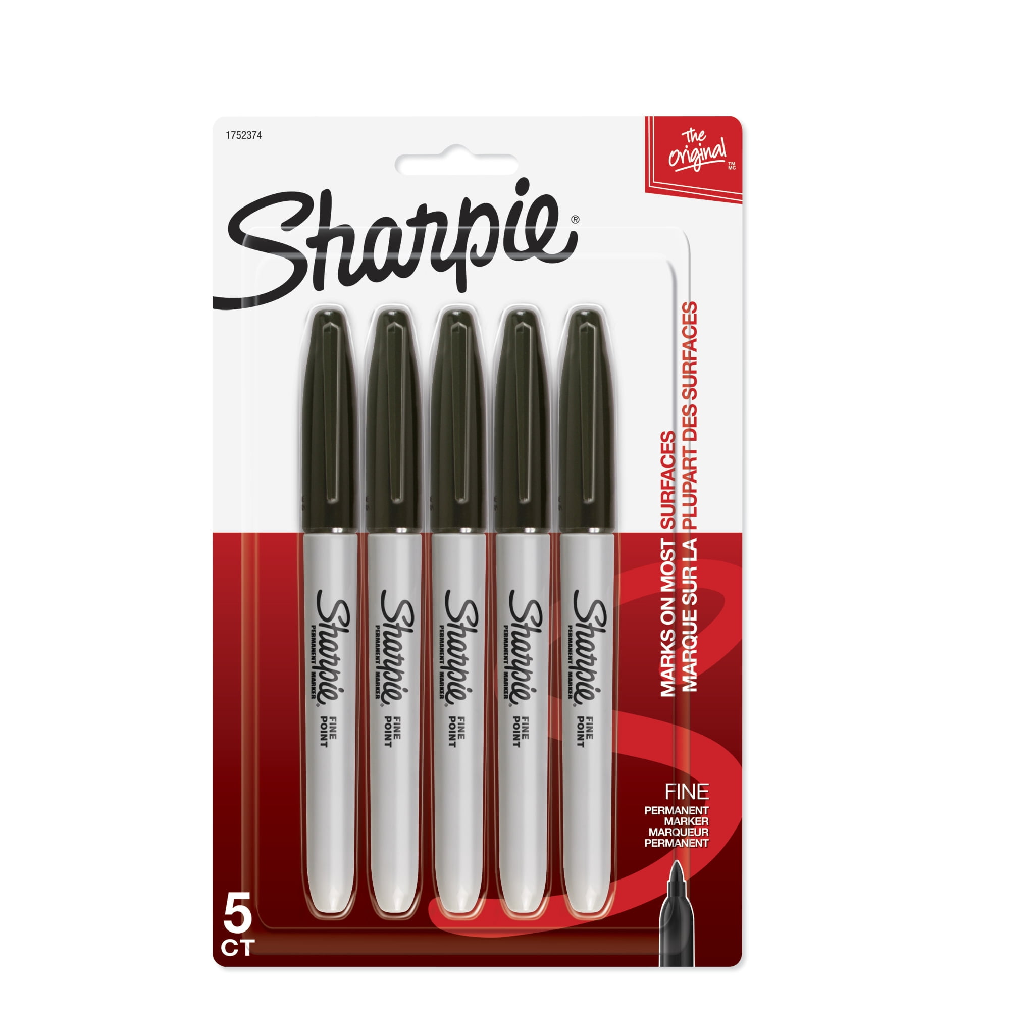 Blue Sharpie 1742664 Pens 12-Count Fine Point 