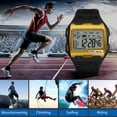 thumbnail image 3 of Reloj Digital Electrónico Hombres Deportes WR30M Impermeable Día ANGGREK  Otros, 3 of 8