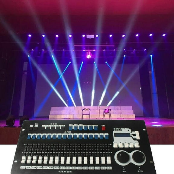 Professional DMx512 Master Controller 16 Faders DJ StageLight Console with Case