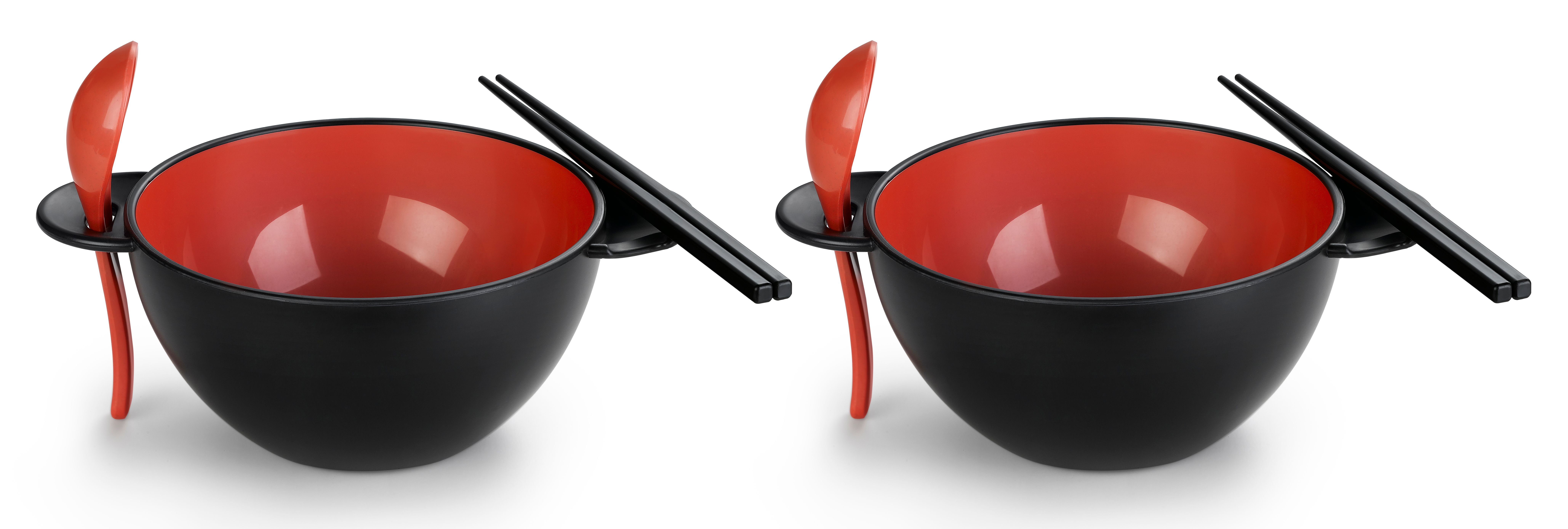 Ozeri Earth Ramen Bowl 6Piece Set, 100 Made from a Plant