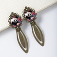 thumbnail image 4 of Panda Vintage Copper-Colored Lace Bookmarks: Stainless Steel Book Accessories for Book Lovers - Set of 2 Book Markers, 4 of 5
