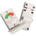 thumbnail image 3 of OFFIGAM Bathroom Occupied Lock Indicator Stainless Steel Toilet Door Lock 1 Set for Public Users, 3 of 8