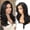 Black, variant on poalid 13x6 Lace Front Wig for Women, Glueless Synthetic Wig | Soft layered blowout, free parting, natural-looking hairline, 20-inch styled length, beginner-friendly adjustable cap.
