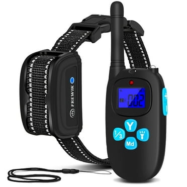 Dog Training Shock Collar Remote 1200Ft,Waterproof&Rechargeable Electric Bark E Collar w/Beep/Vibrate/Shock