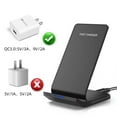 thumbnail image 5 of Latrodar Wireless Charger, 15w Fast Wireless Charging Stand,Foldable Wireless Safe&Non-Toxic us Cell Phone Models Black Home Gadgets, 5 of 5