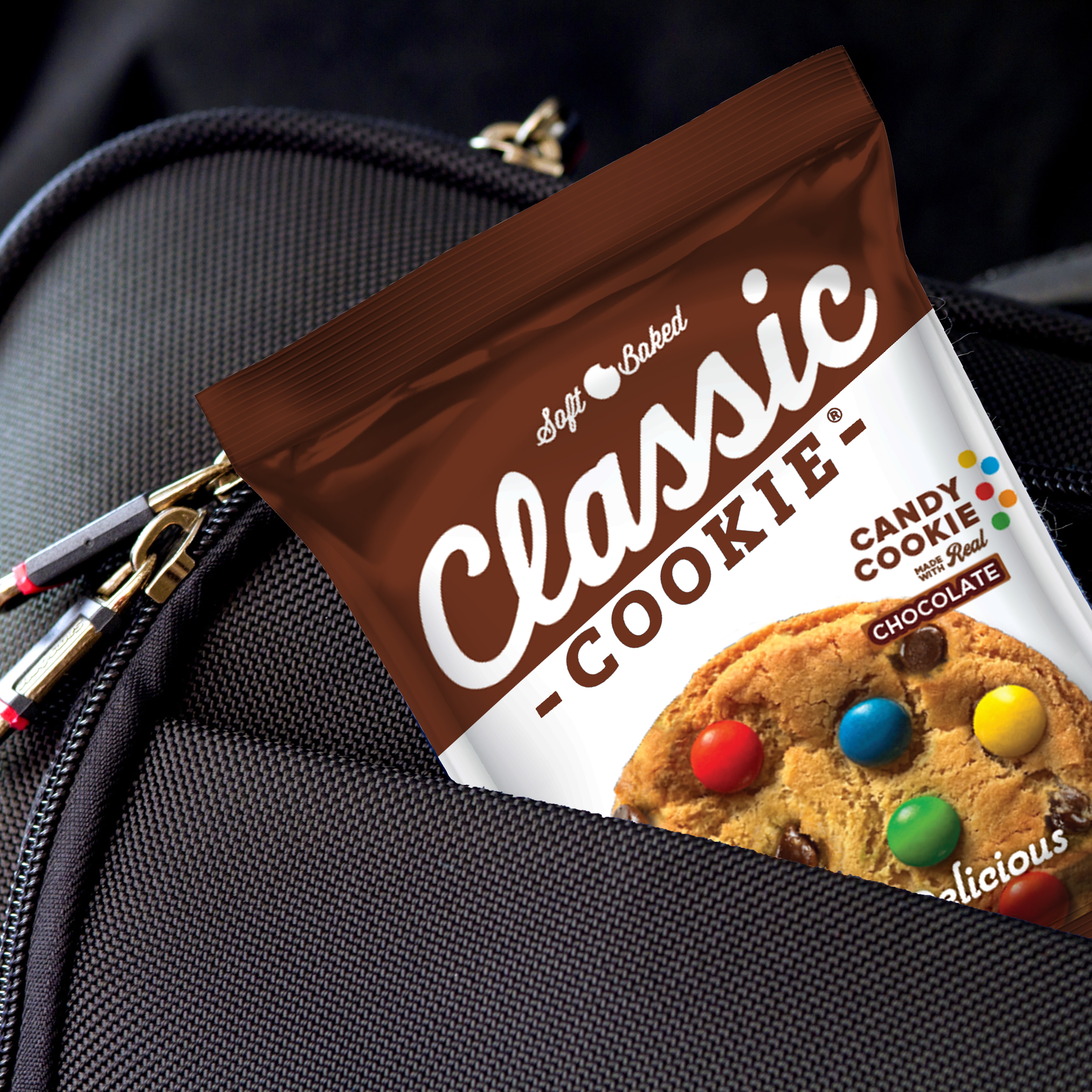 (5 pack) Classic Cookie® 3oz Candy Cookie Soft Baked