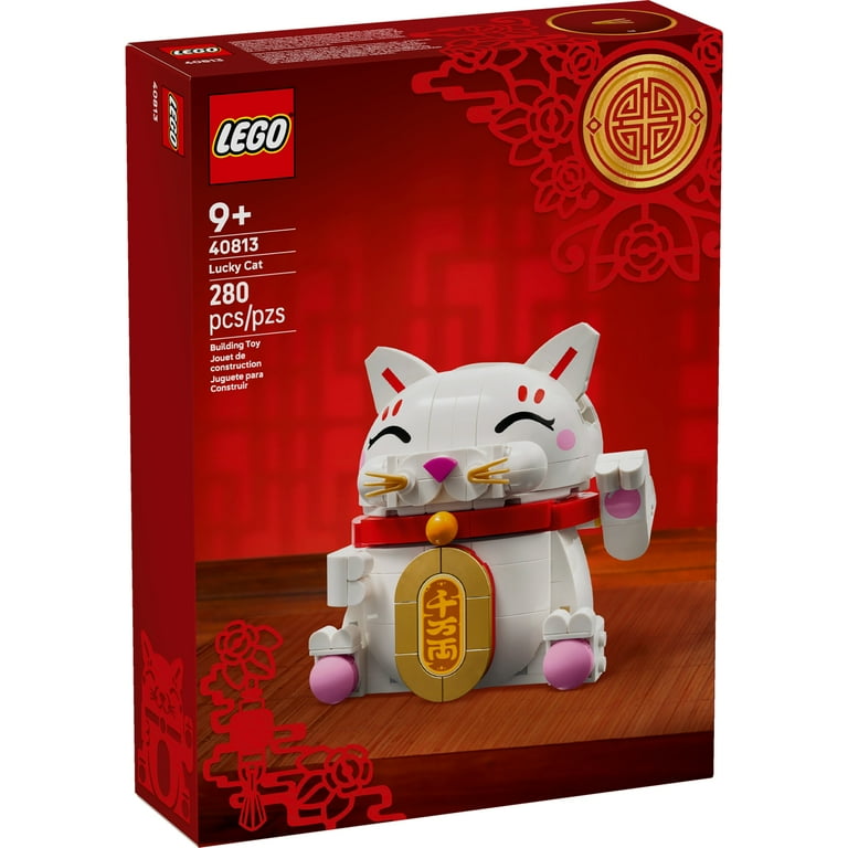 LEGO, Lucky Cat Building Toy, 40813, Spring Festival Decor
