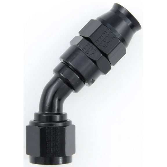 Fragola Performance Systems 684510-Bl Hose Fitting #10 45 Degree Ptfe Black