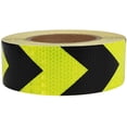 thumbnail image 1 of 1 Uds cinta reflectante de área señalización de marcado de seguridad (negro/amarillo 5cm x 25m), 1 of 5