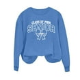 thumbnail image 5 of Uootdi Oversized Long Sleeve Shirt Gift Crewneck Senior Class of 2026 Graduation Sweatshirt for Women Teen Girls Pullover, 5 of 5