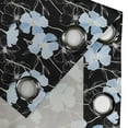 thumbnail image 4 of Ambesonne Grommet Curtain, , 50"x63", Black White Soft Blue, 4 of 5
