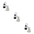 thumbnail image 4 of Guardoinrt Exquisite Elephant Decoration With Solar Lantern Adding Elegance To Garden Garden Lanterns Statue With Solar Beautiful White 3Set, 4 of 6