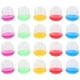 thumbnail image 1 of 50 bolas de plástico rellenables, cápsulas vacías, contenedor para dulces (colores variados), 1 of 7