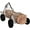 Style 4, variant on Esheno 28 inch 4 Claw Log Tongs 2700 lbs 1225 kg Load Capacity 360 Degree Swivel Steel Log Grapple for Tractors Trucks Forklifts
