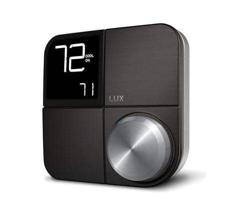 Lux Kono Smart Thermostat, No Hub Required, Interchangeable Faceplate by Lux