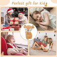 thumbnail image 3 of Sika Deer Plush Toy, Cute Stuffed Doll, Plush Animal Hugging Pillow Cushion for Kid, Party Christmas Gift Car Home Decoration(24cm/9.58"), 3 of 5